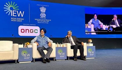 A panel session at India Energy Week