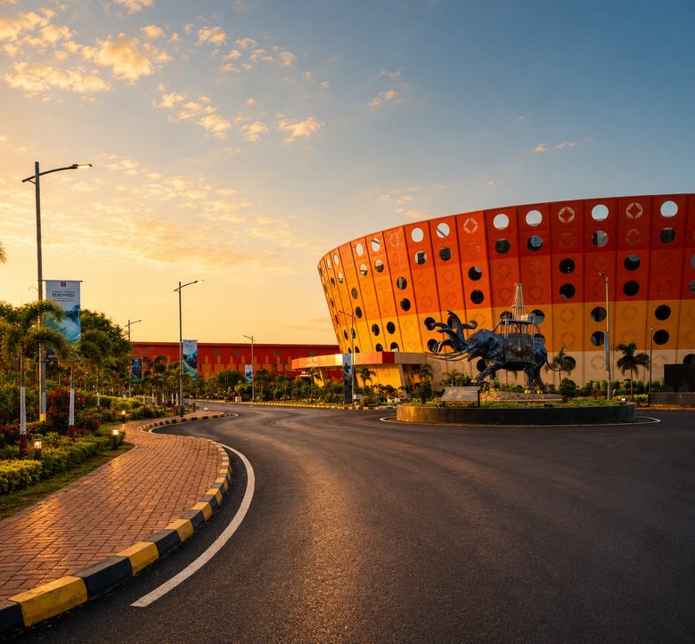 The Prithvi convention centre at UBCC